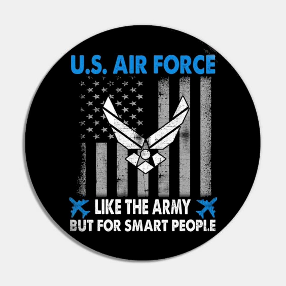 U.S. Air Force Like The Army But For Smart People Spare Tire Cover