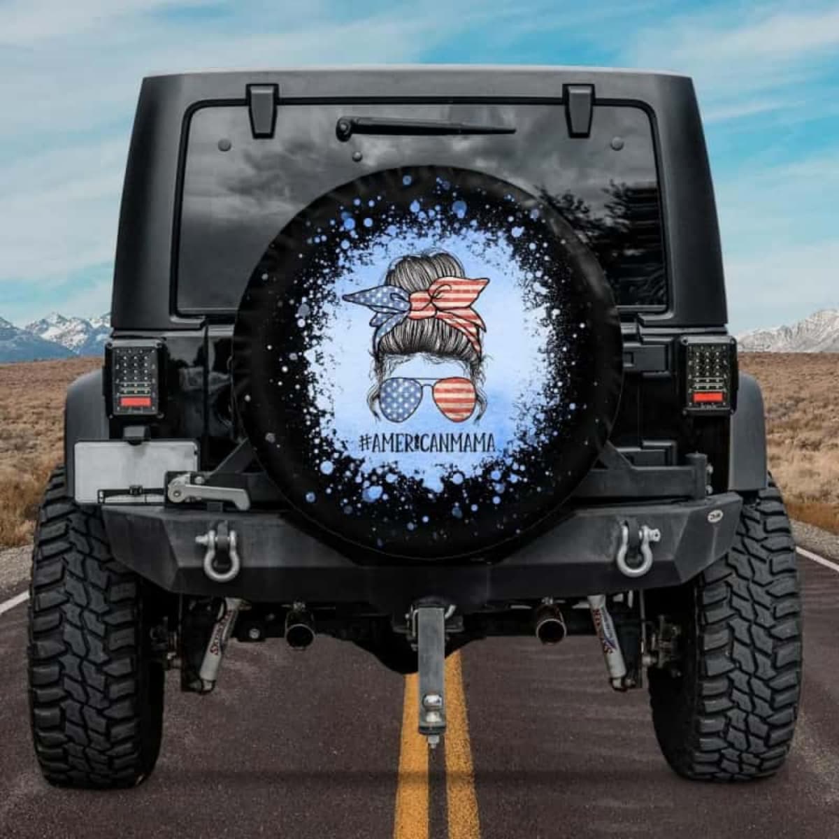 The Alpha American Mama Spare Tire Cover
