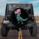 Tyrannosaurus Patriot Spare Tire Cover