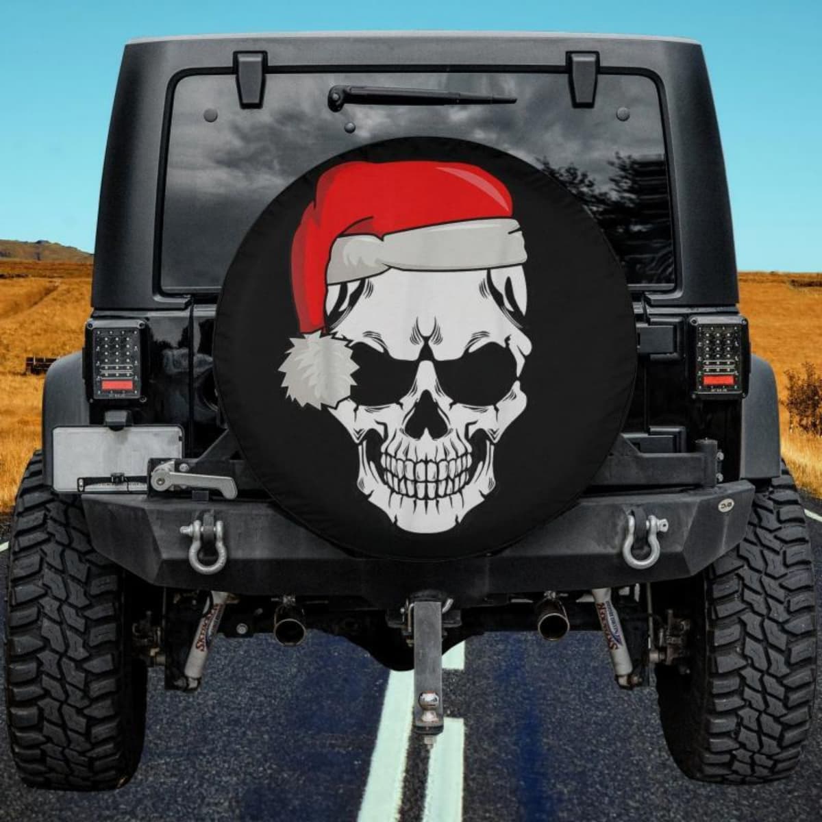Skully Claus Spare Tire Cover