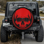 The Crimson Raider Badge Spare Tire Cover