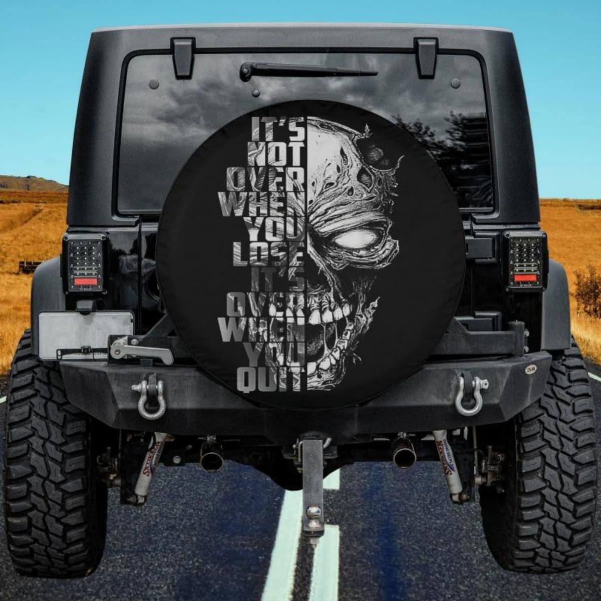 Never Quit Spare Tire Cover