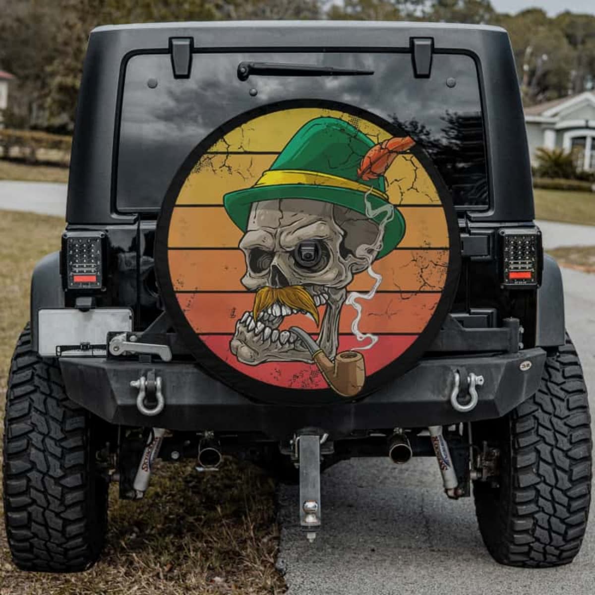 Alpine Hunter Skeleton Spare Tire Cover