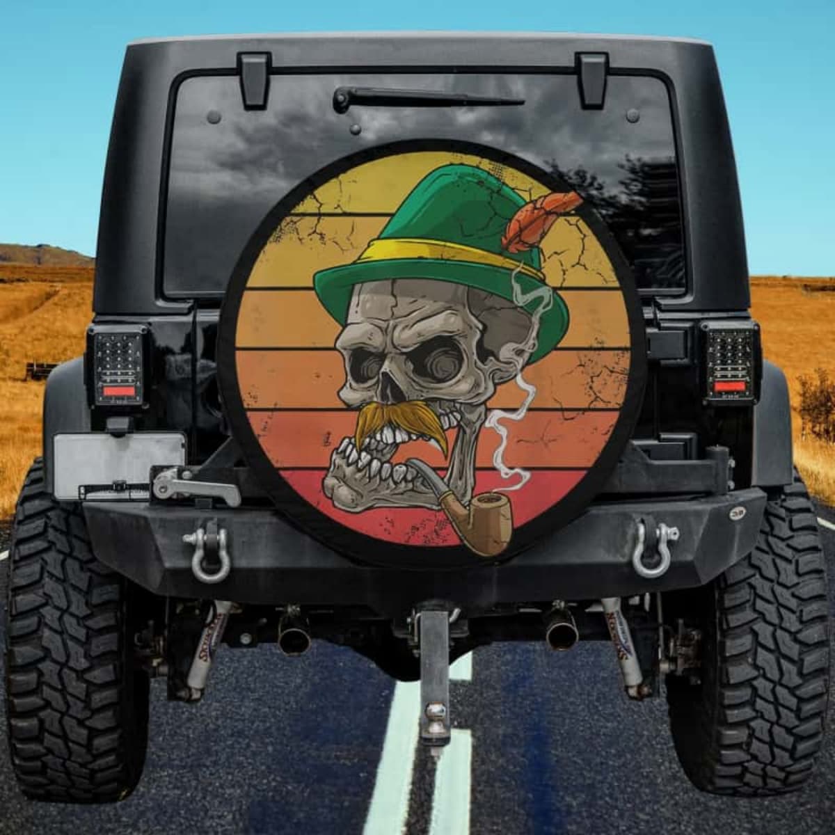 Alpine Hunter Skeleton Spare Tire Cover