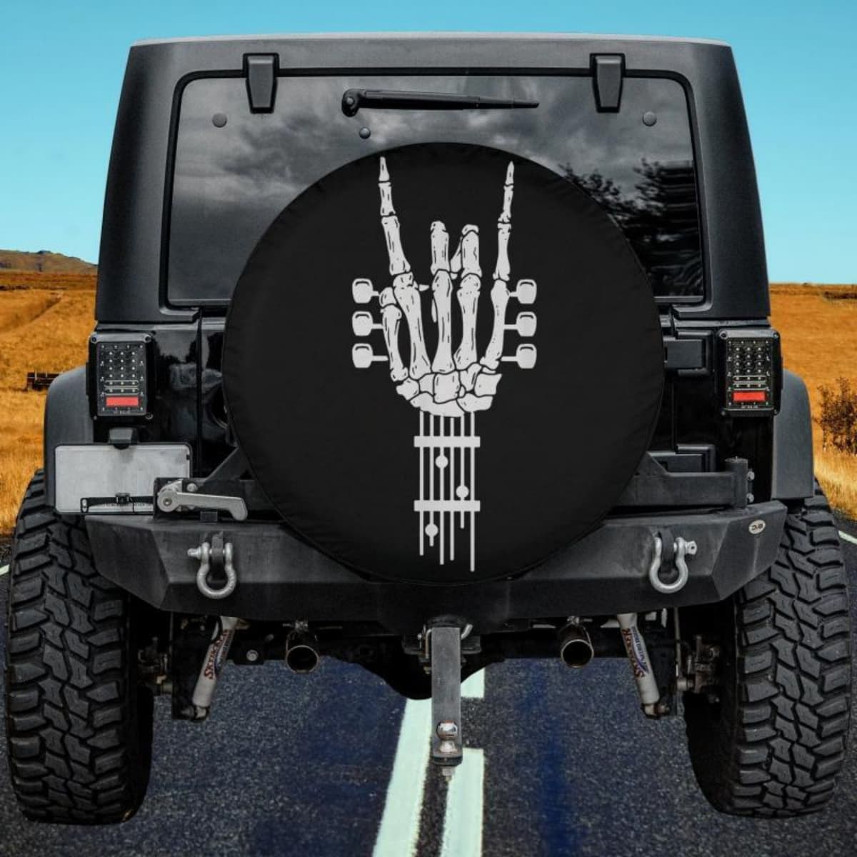 The Shredder Badge Spare Tire Cover