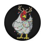 Merry Cluck-mas Badge Spare Tire Cover