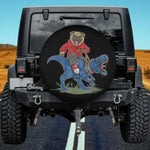 Pug-A-Saurus Rex Spare Tire Cover
