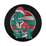 The Santasaurus Rex Spare Tire Cover