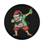 The Tropical Dab Santa Spare Tire Cover