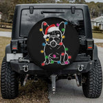 The Neon Frenchie Glow Spare Tire Cover