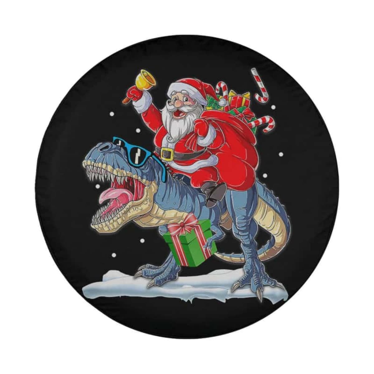 The Cool Blue Rex Rider Spare Tire Cover