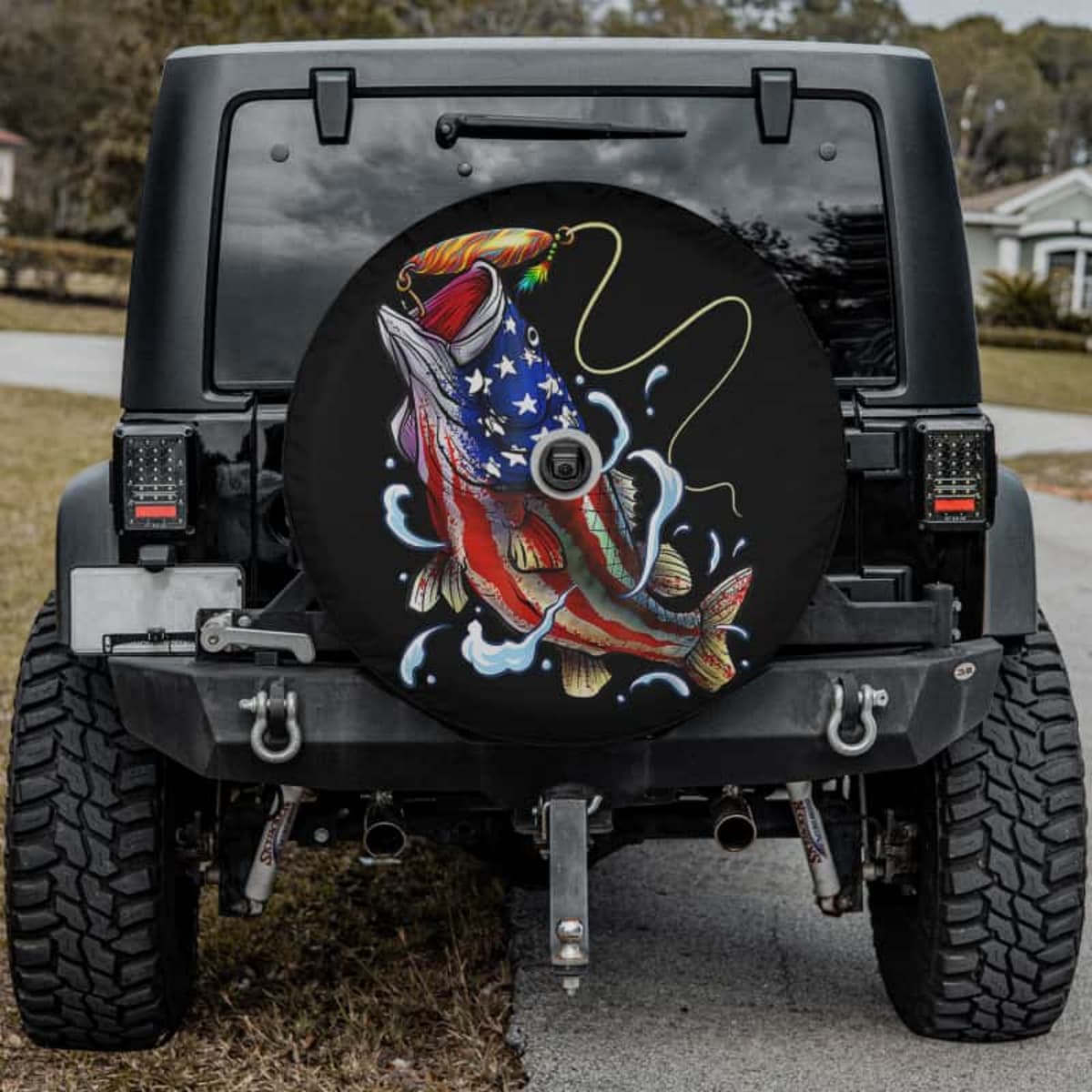 Lure of Liberty Spare Tire Cover
