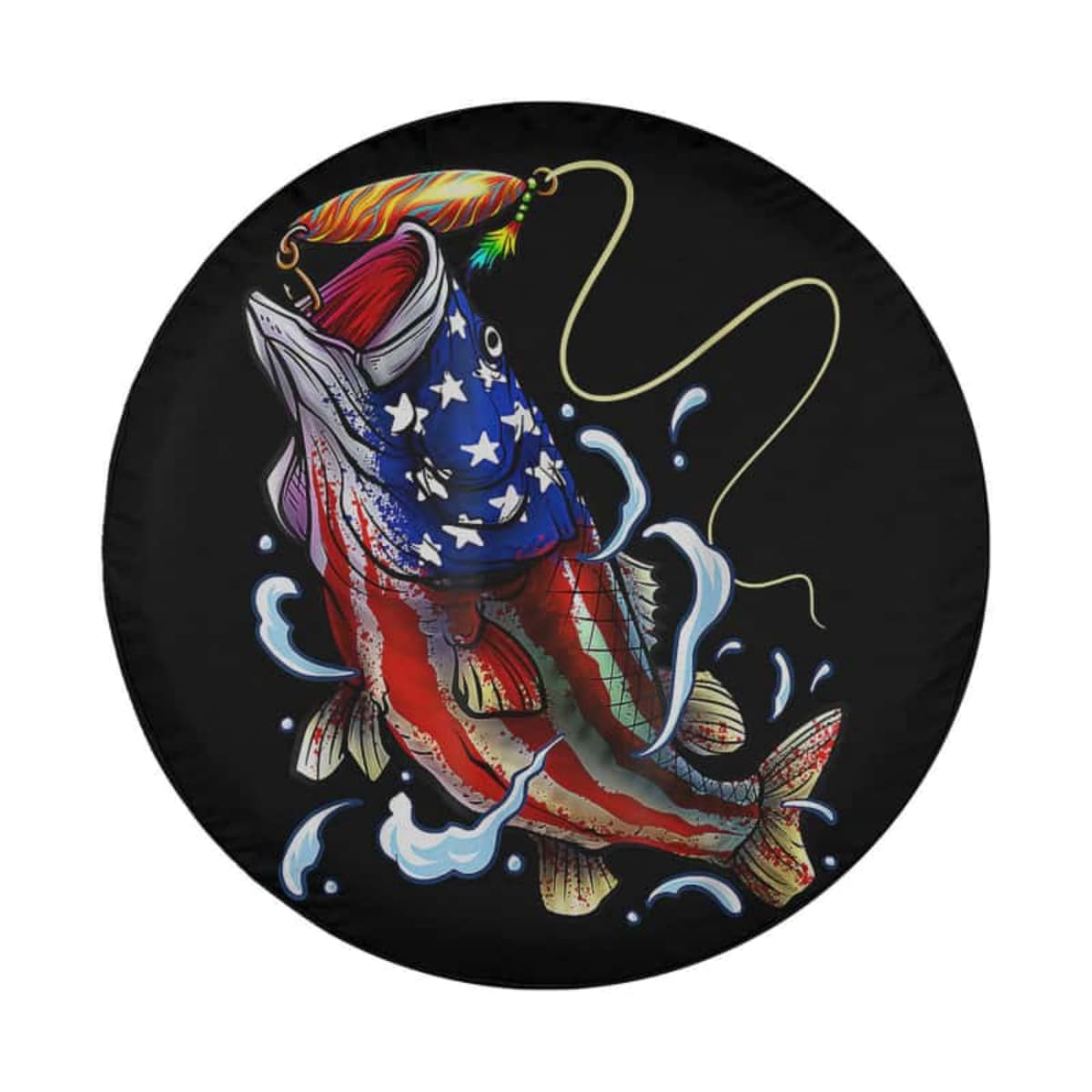 Lure of Liberty Spare Tire Cover