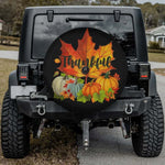 Harvest Thankfulness Spare Tire Cover