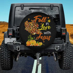 Fall for Jesus Spare Tire Cover