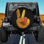 Gobble for Peace Spare Tire Cover