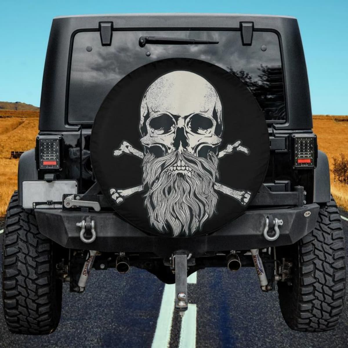 The Bearded Raider Spare Tire Cover