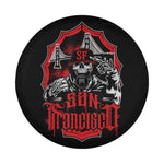 The Bay Area Badge Spare Tire Cover