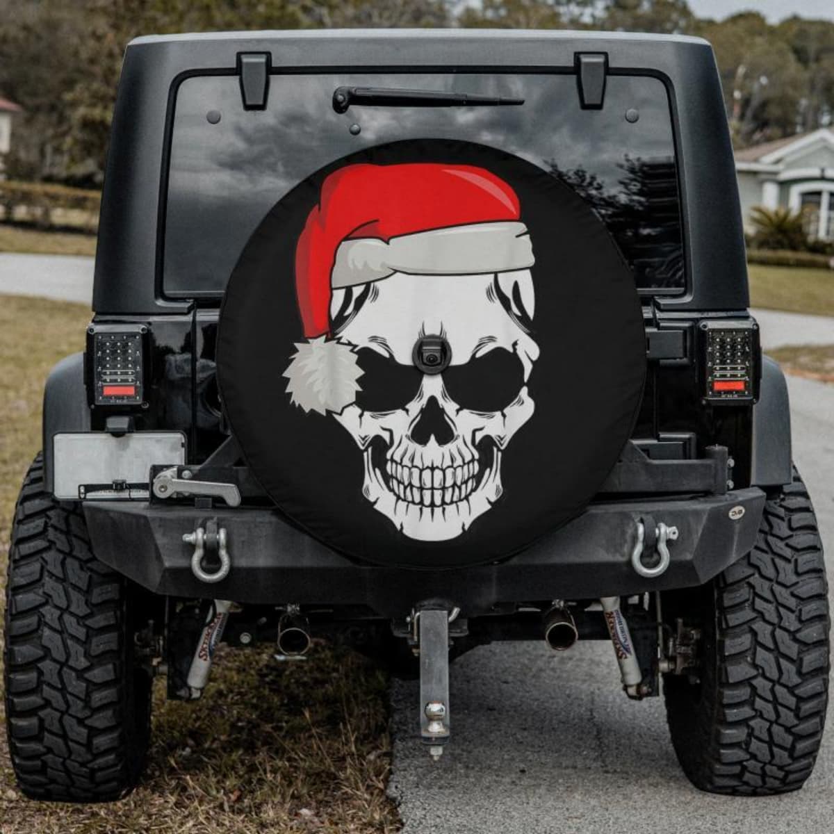 Skully Claus Spare Tire Cover