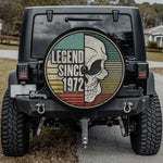 Legend Since 1972 Skeleton Spare Tire Cover
