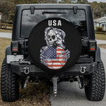 USA Soccer Skull Spare Tire Cover