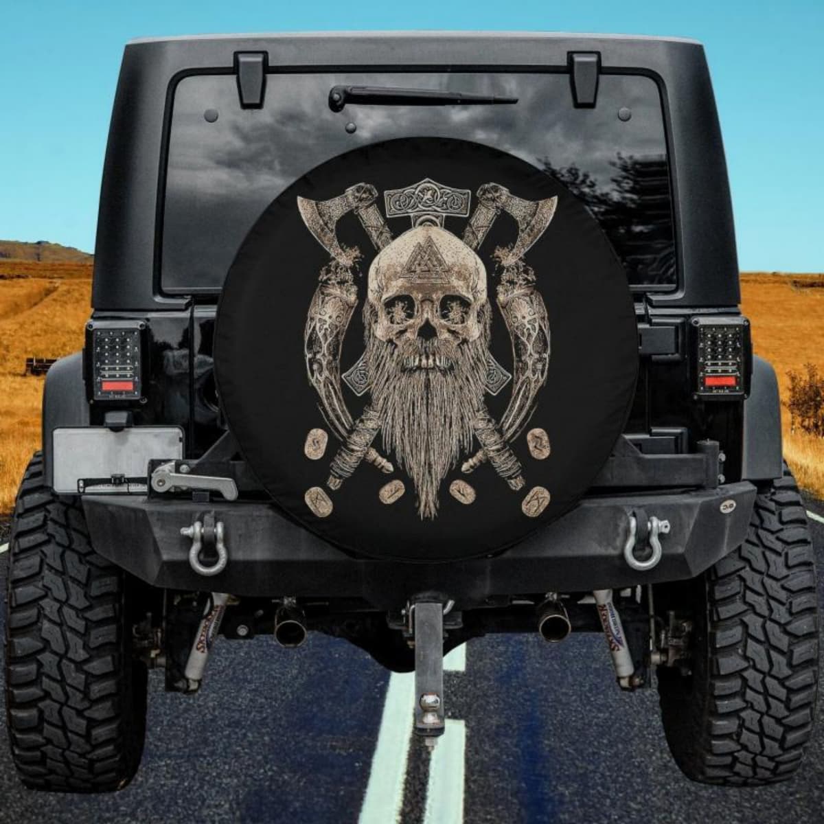 Viking Warrior Spare Tire Cover