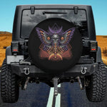 Celestial Moth Skull Spare Tire Cover