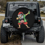 The Tropical Dab Santa Spare Tire Cover