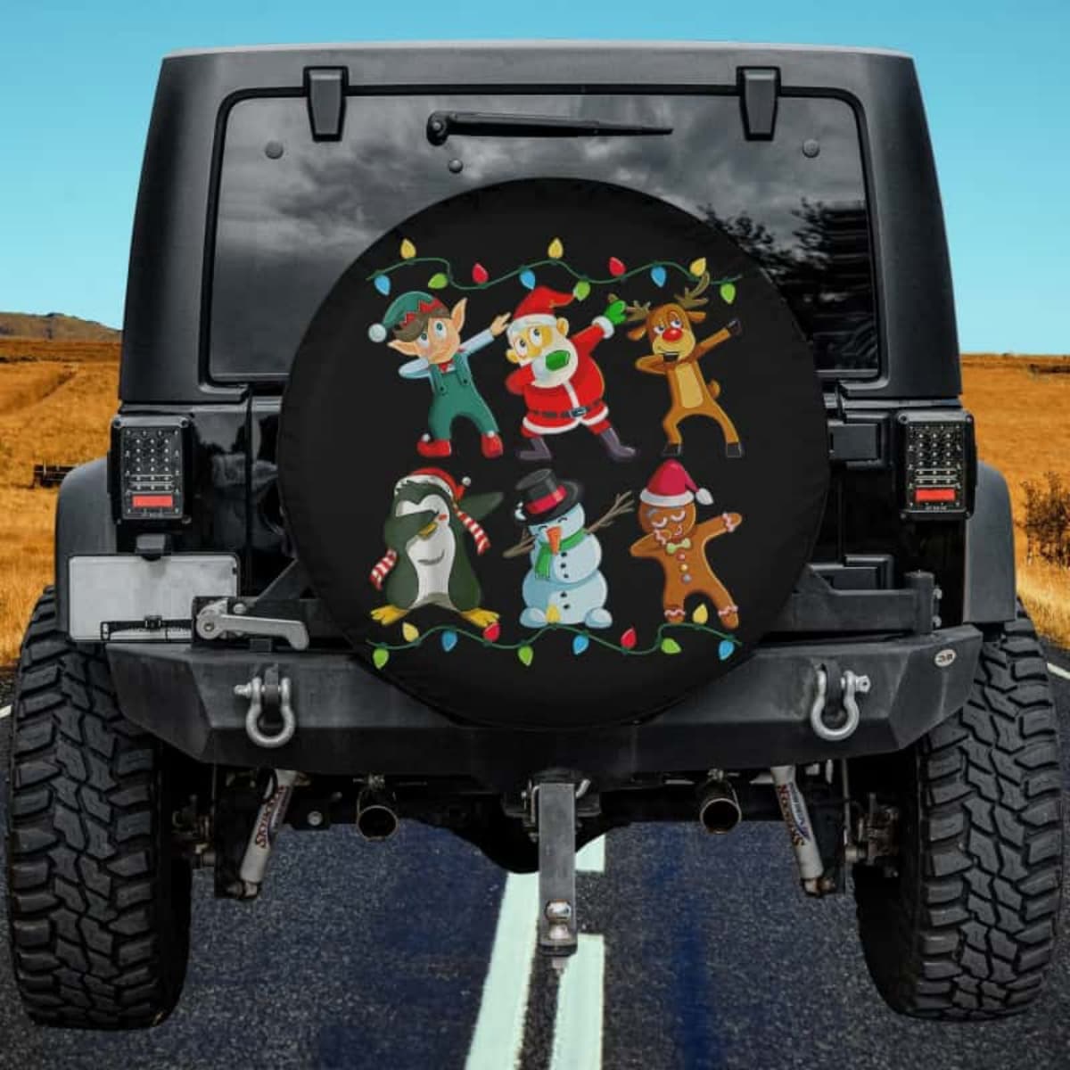 The Dabbing Squad Spare Tire Cover