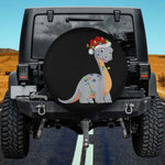 The Glowing Brontosaurus Spare Tire Cover