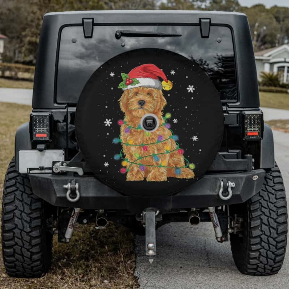 The Brightest Good Boy Spare Tire Cover