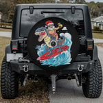 The Tropical Rex Surfer Spare Tire Cover