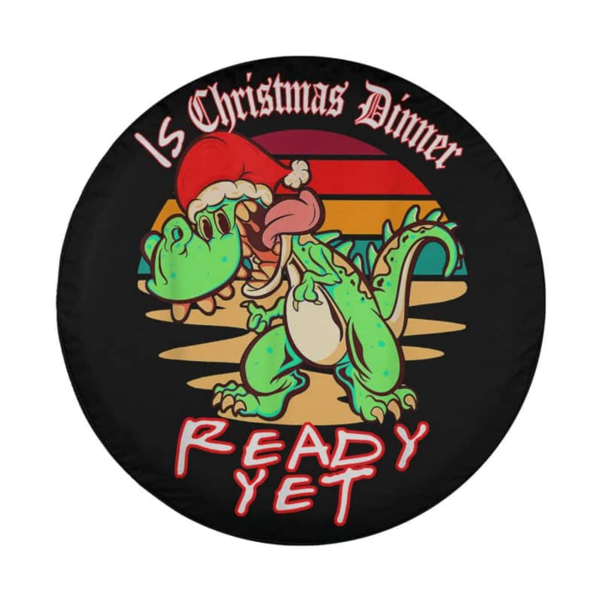 Hangry Holiday Hero Spare Tire Cover
