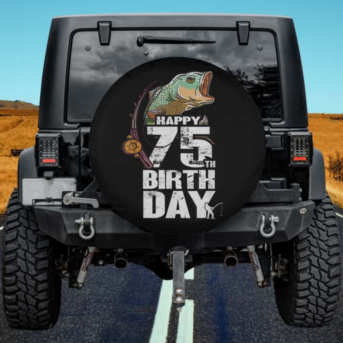 The 75-Year Legend Spare Tire Cover