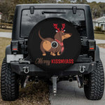 Merry Kissmyass Wiener Spare Tire Cover