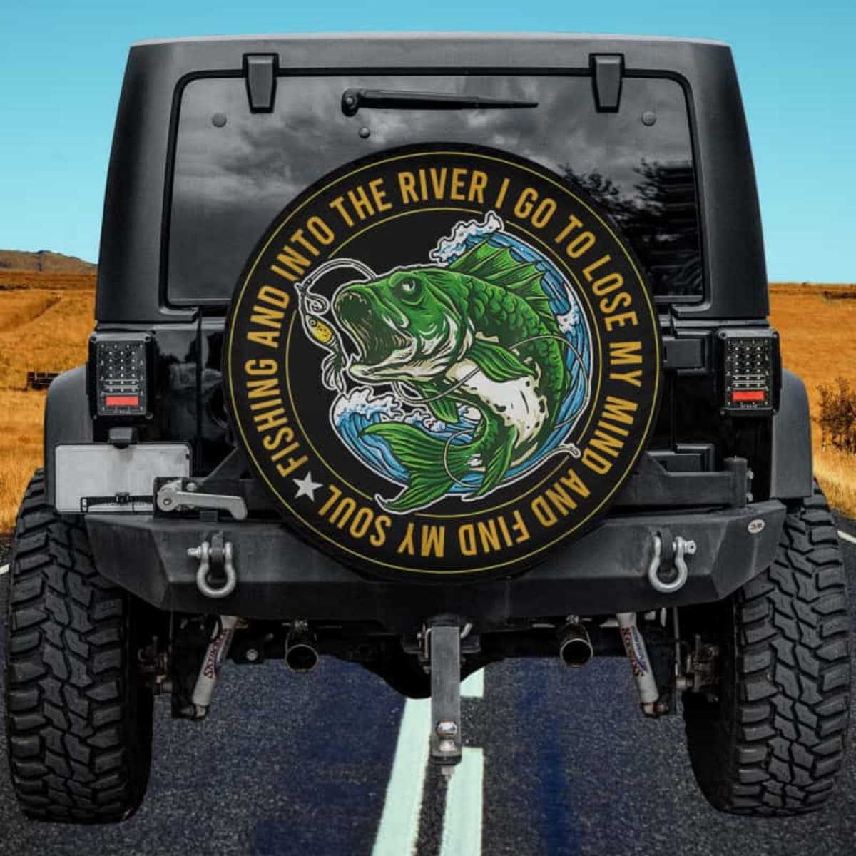 The Soul Finder Spare Tire Cover