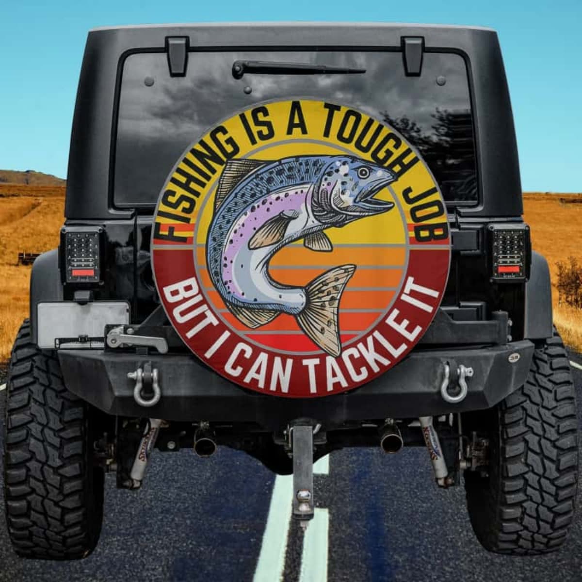 I Can Tackle It Spare Tire Cover