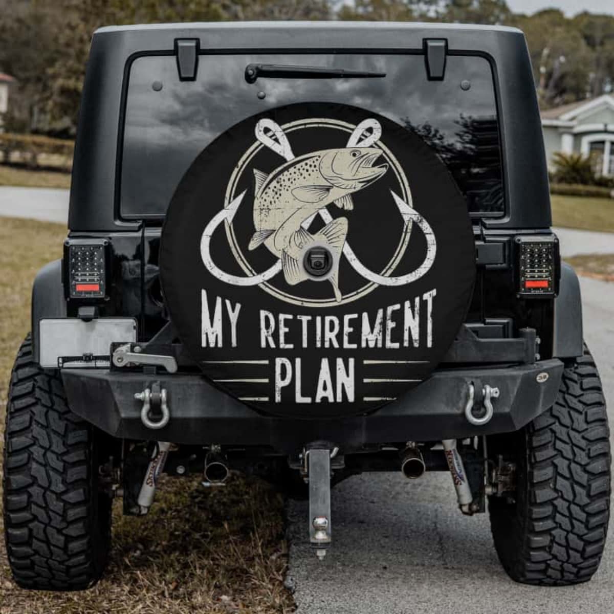 The Golden Years Hook Spare Tire Cover