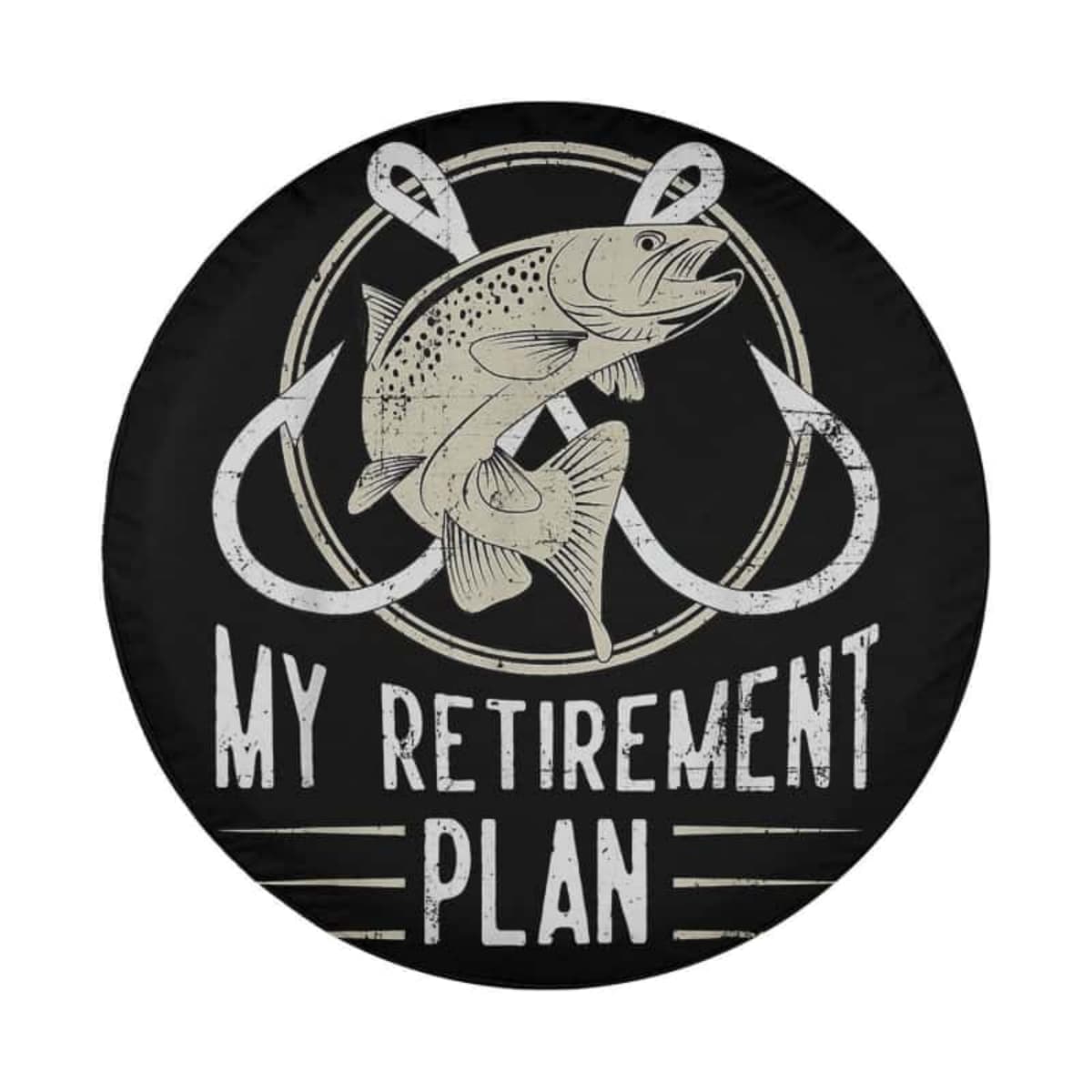 The Golden Years Hook Spare Tire Cover