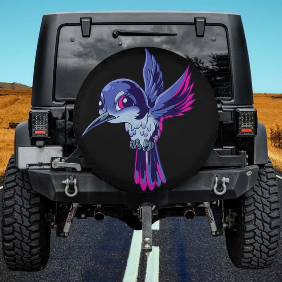 The Rebel Raptor Spare Tire Cover
