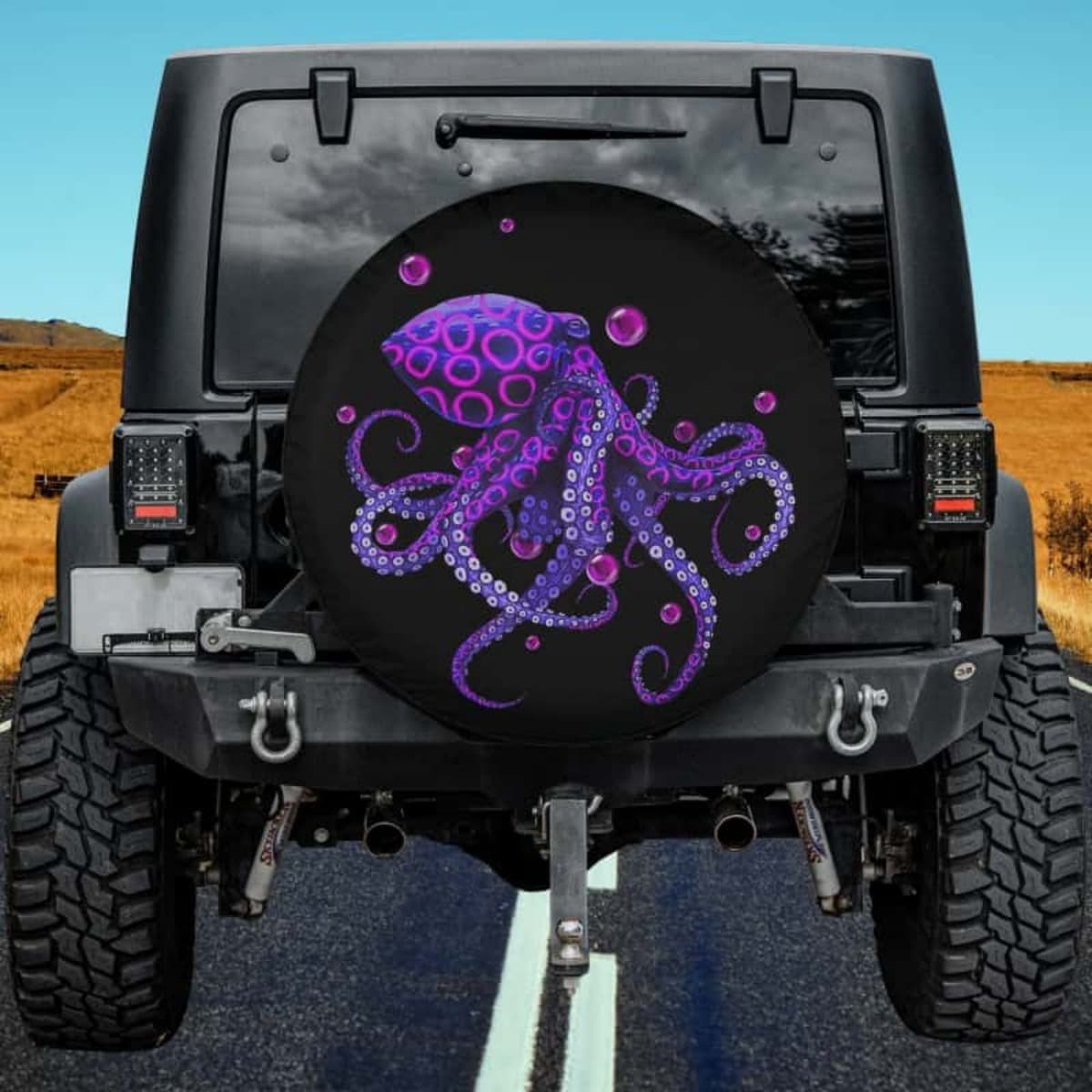 The Ethereal Octopus Spare Tire Cover