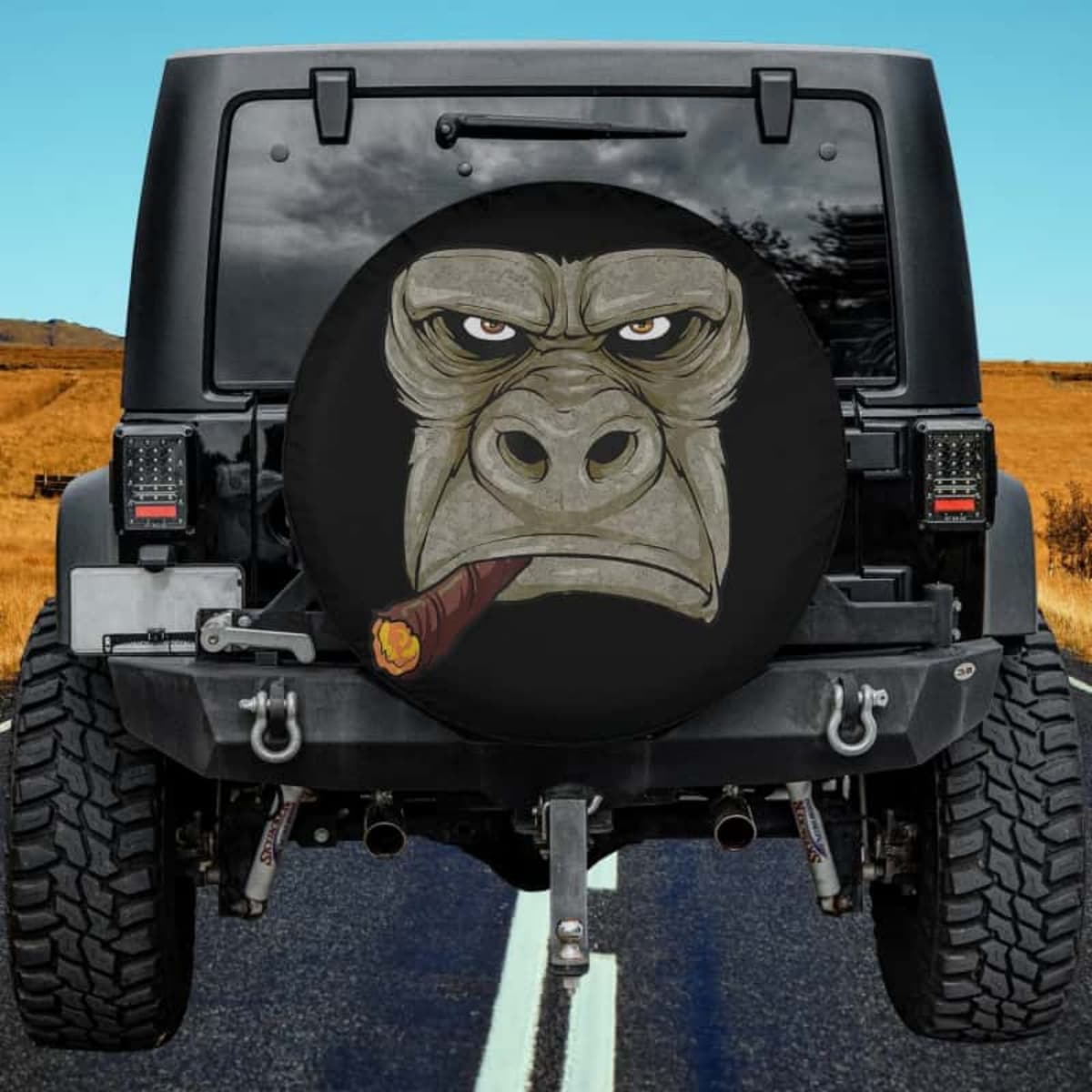 The Silverback Boss Spare Tire Cover