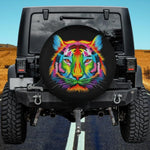 Spectral Stripes Spare Tire Cover