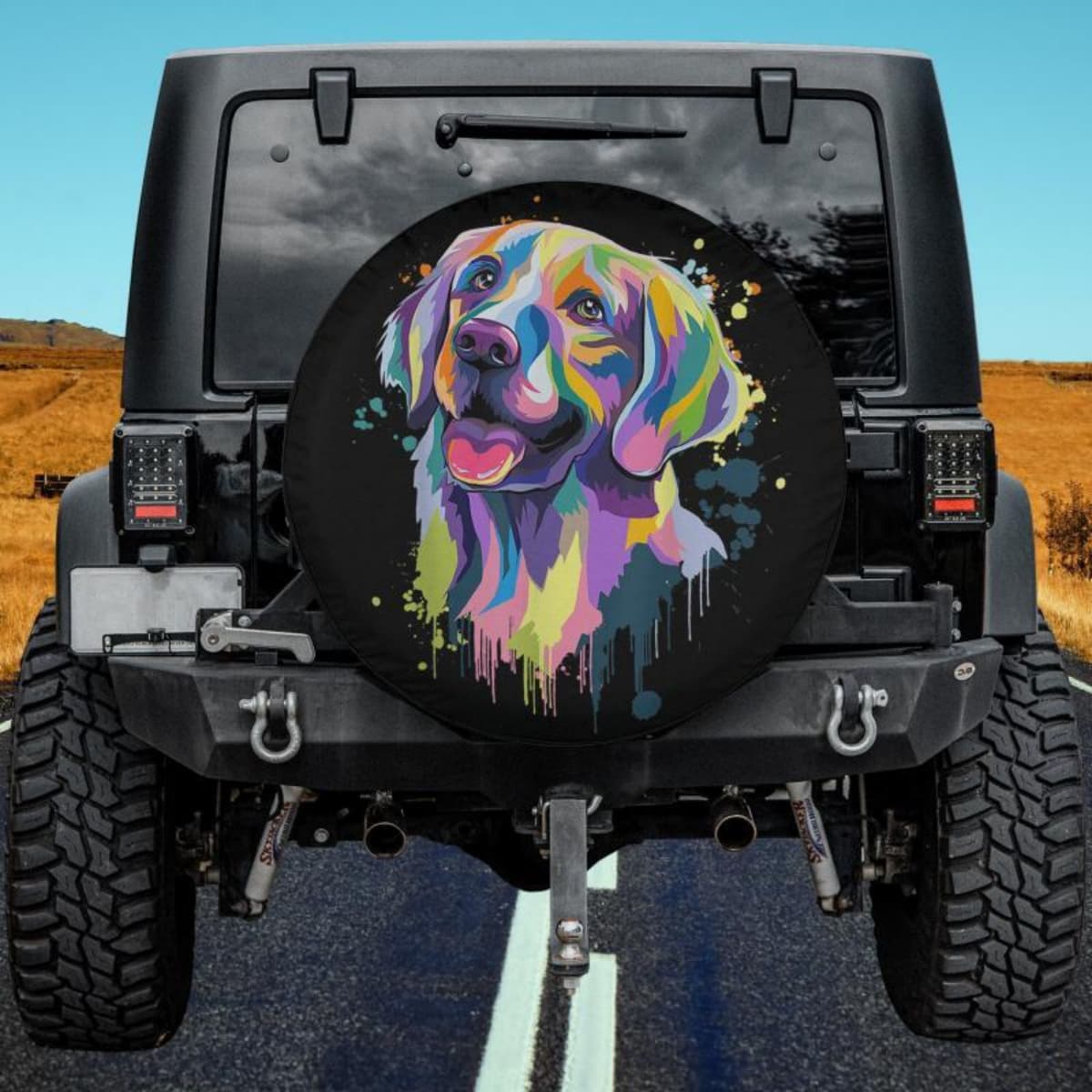 Radiant Retriever Spare Tire Cover