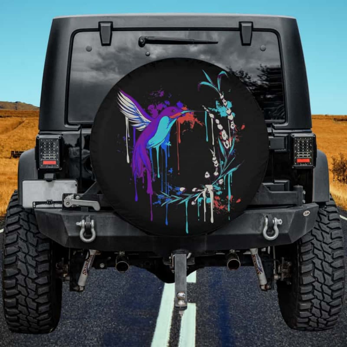 Electric Drip Hummer Spare Tire Cover
