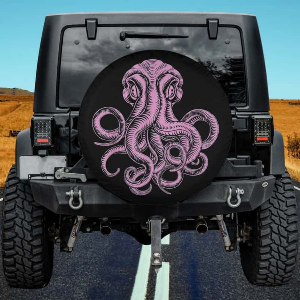 The Silent Watcher Spare Tire Cover