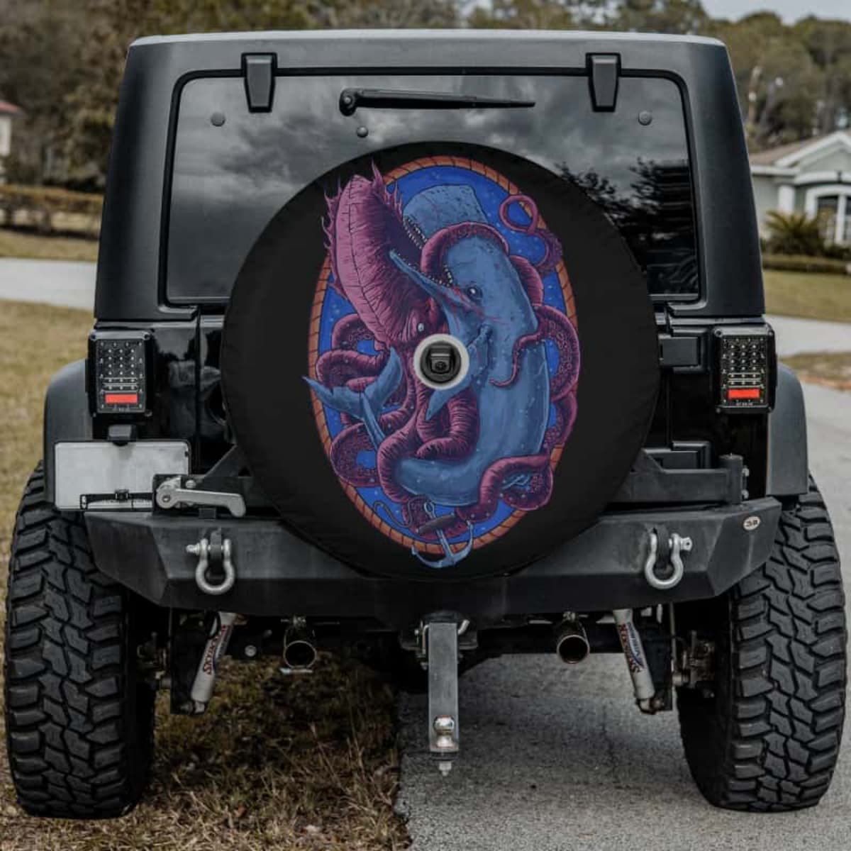 The Leviathan Clash Spare Tire Cover