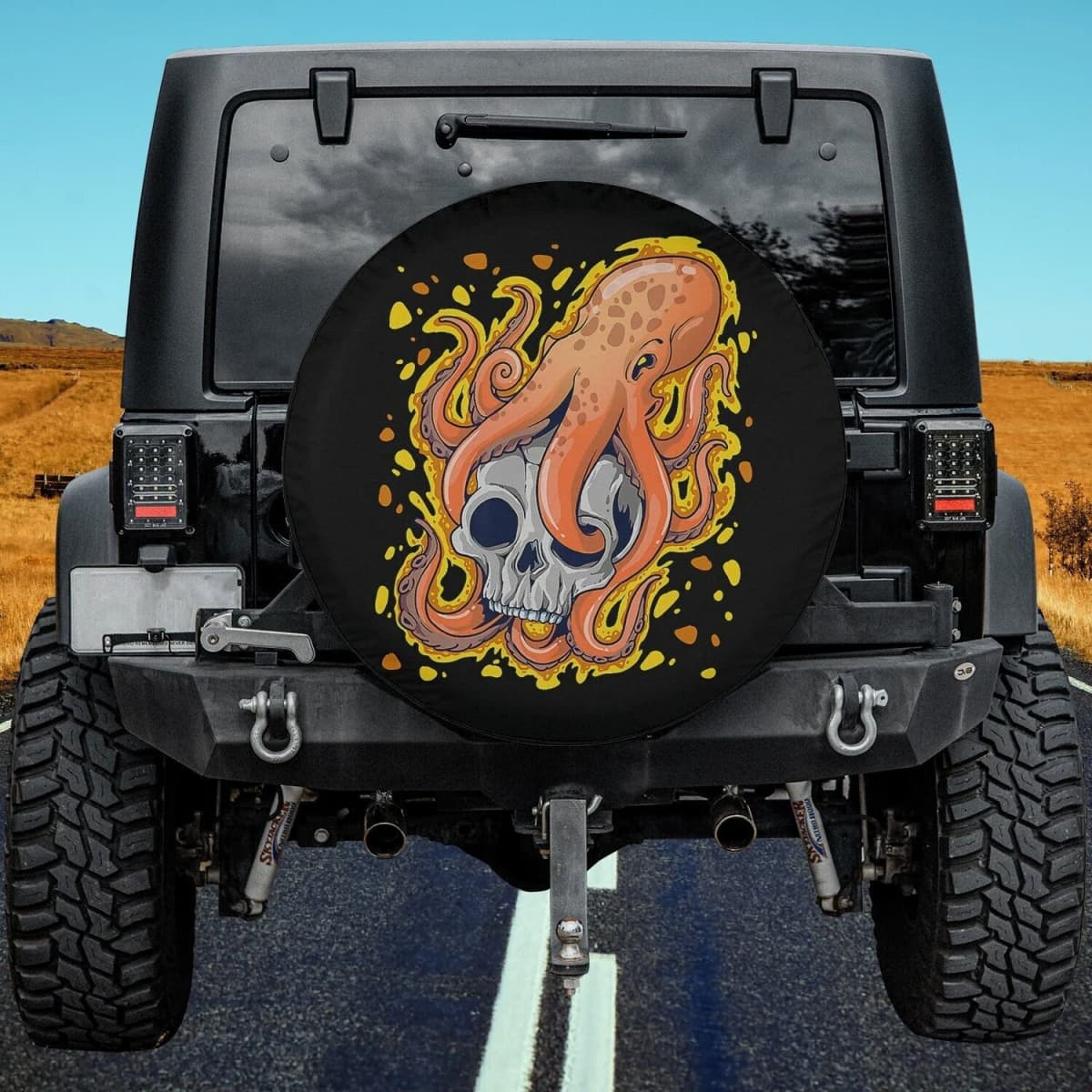 Brain Squeezer Spare Tire Cover