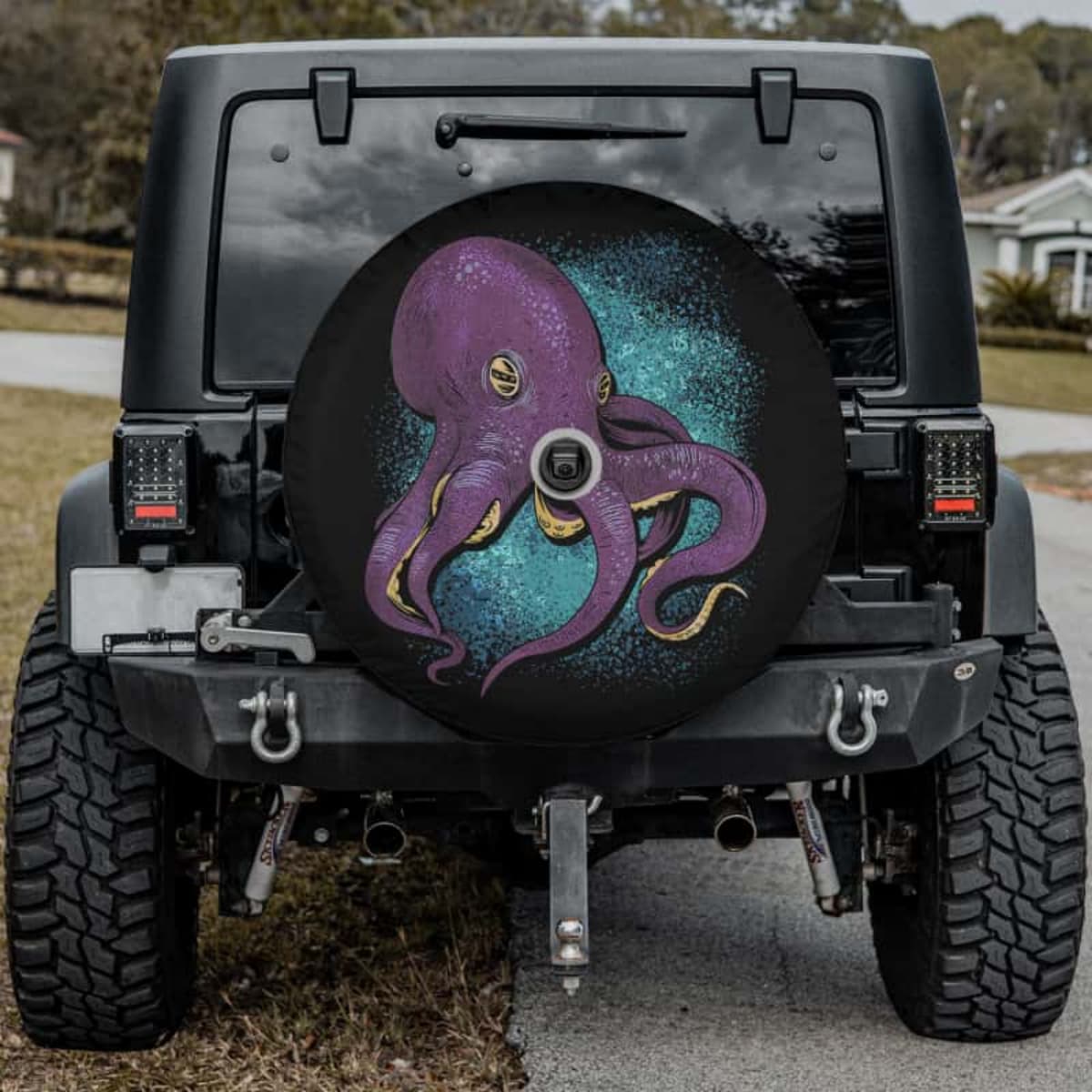 Stardust Cephalopod Spare Tire Cover