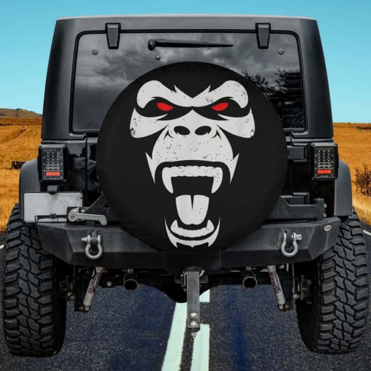The Stark Savage Spare Tire Cover